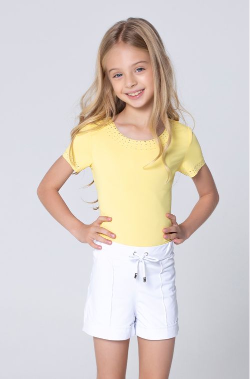 Blusa Kids Yellow Reveillon