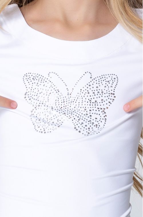 Blusa Kids White Butter Reveillon