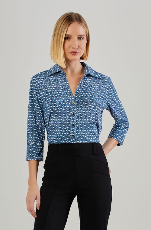 Camisa Elos Diamond Blue