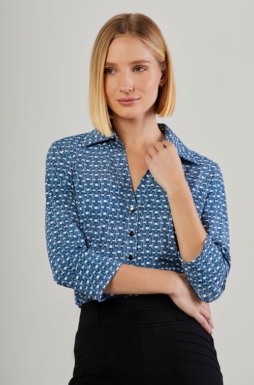 Camisa Elos Diamond Blue