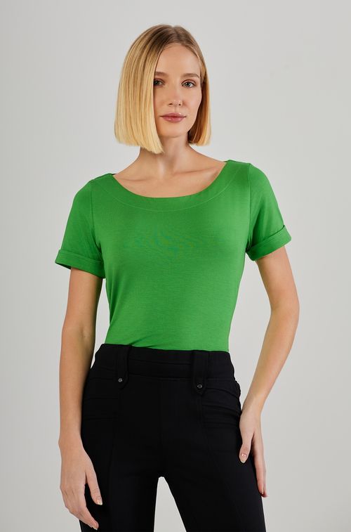 Blusa Milão Pistache Basic