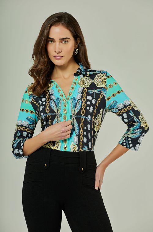 Camisa Bianca Acqua