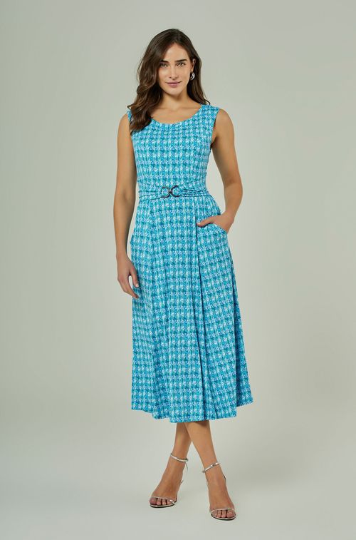 Vestido Tweed Blue