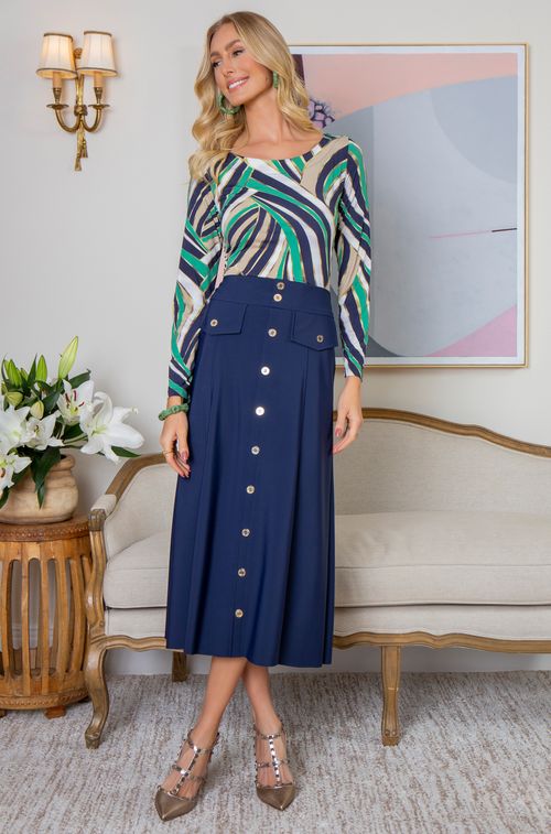 Saia Tóquio Navy