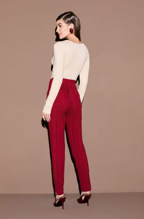 Calça Firenze Bordeaux