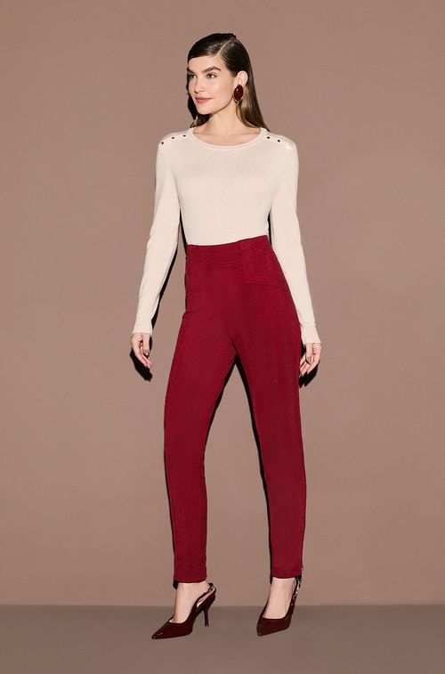 Calça Firenze Bordeaux