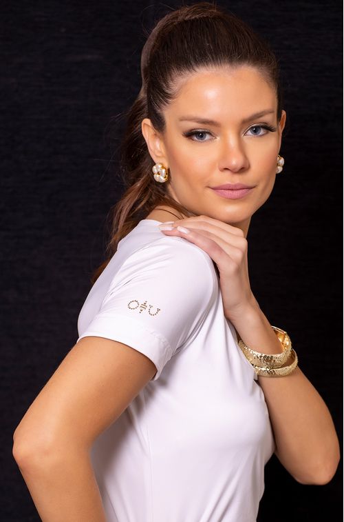 Blusa White Basic