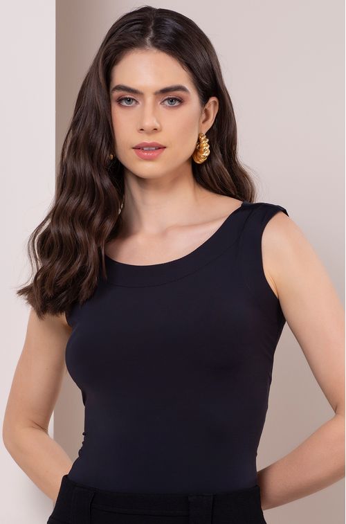 Blusa Black sem Manga