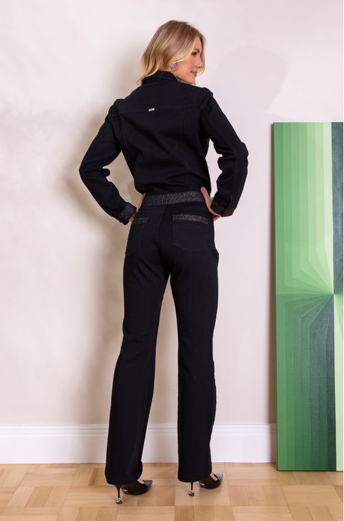 Calça Black com Lurex