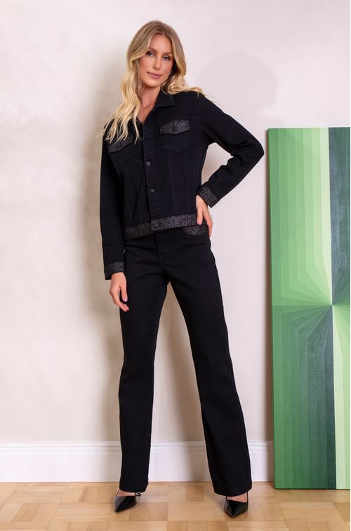 Calça Black com Lurex