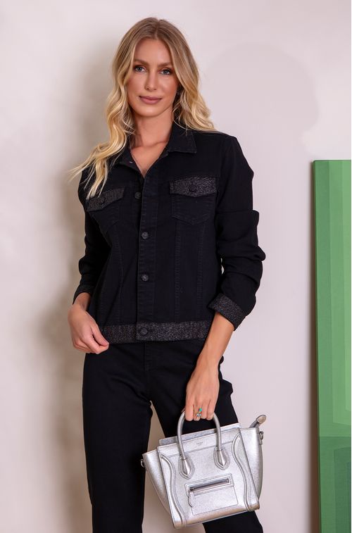 Jaqueta Black com Lurex