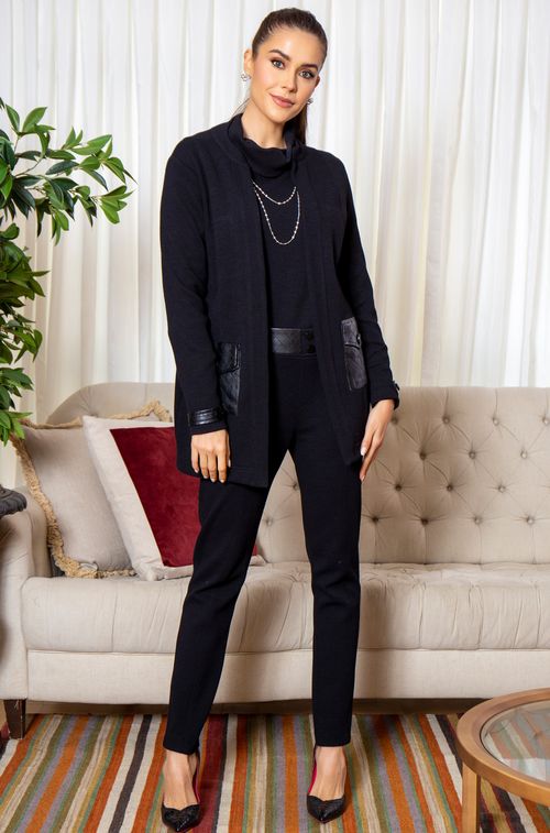 Calça Paris Black com Matelassê
