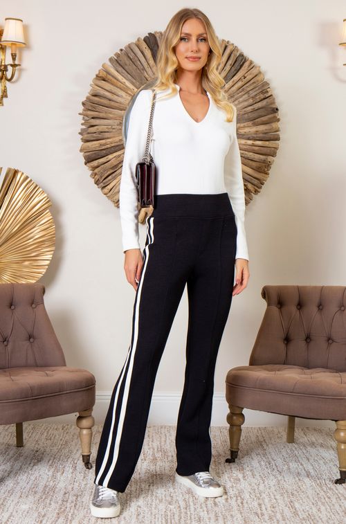 Calça Paris Black Lateral Off