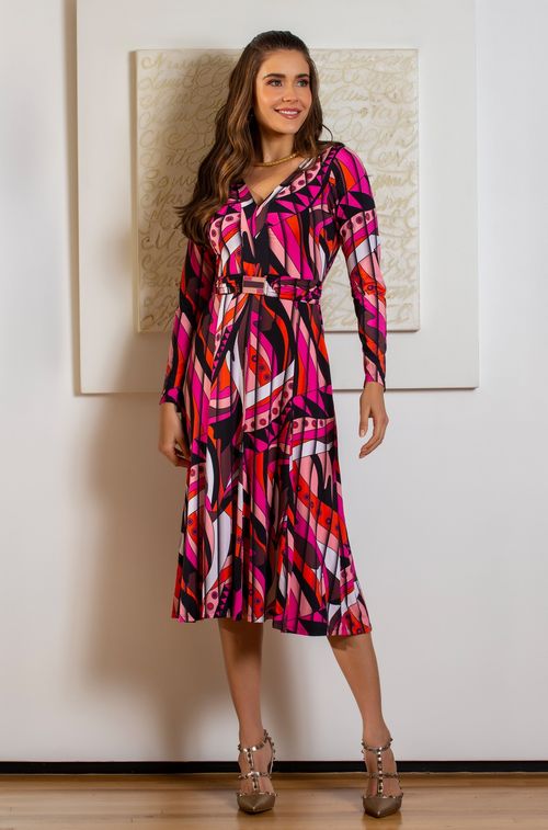 Vestido Marsala