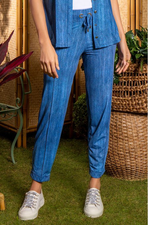 Calça Fluity Jeans Blue