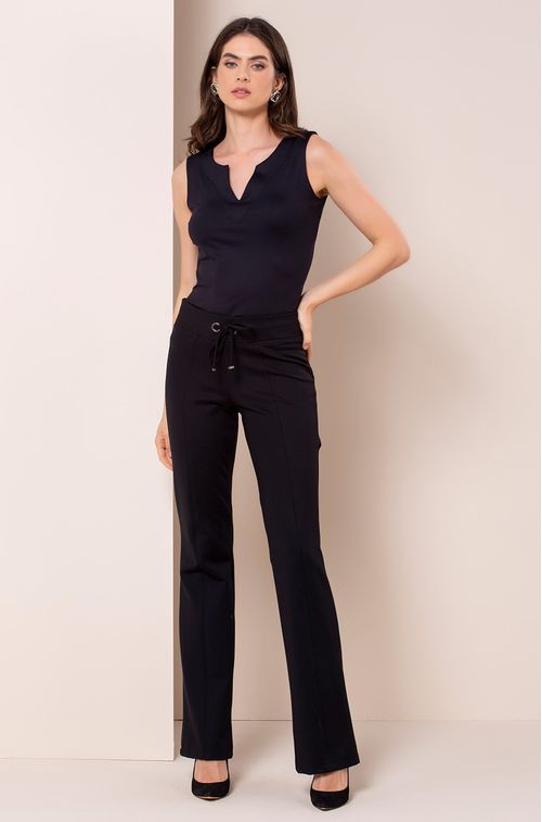 Calça Montaria Black Ilhós Grafite