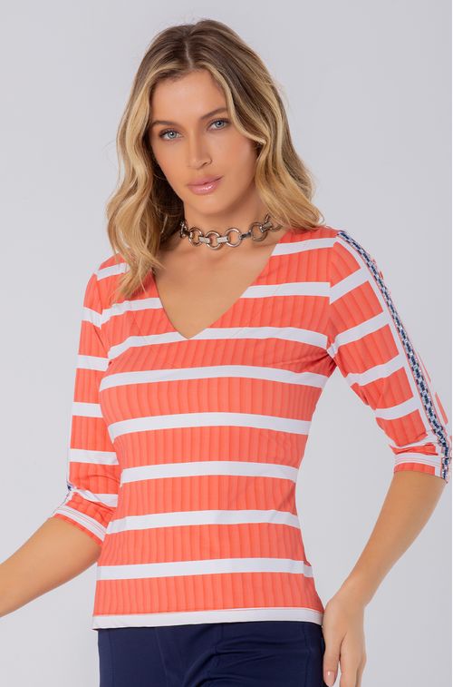 Blusa Cascade Corail