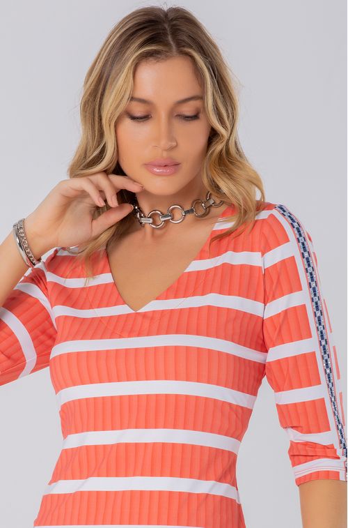 Blusa Cascade Corail
