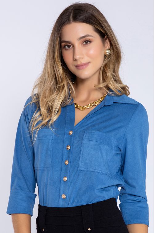 Camisa Chamois Blue