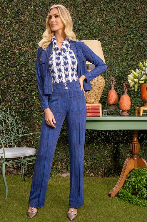 Calça Fluity Blue Jeans