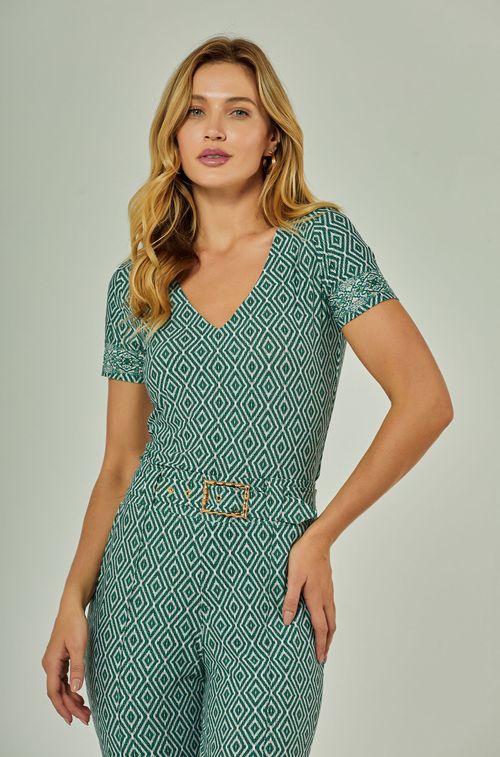 Blusa Shiraz Green
