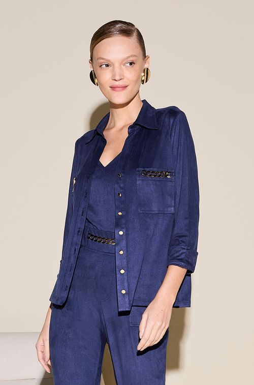 Camisa Chamois Navy