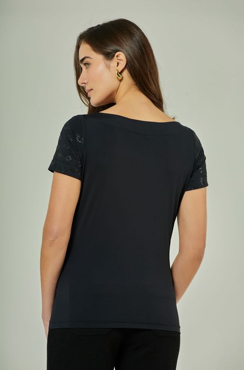 Blusa Black Swa Tiger