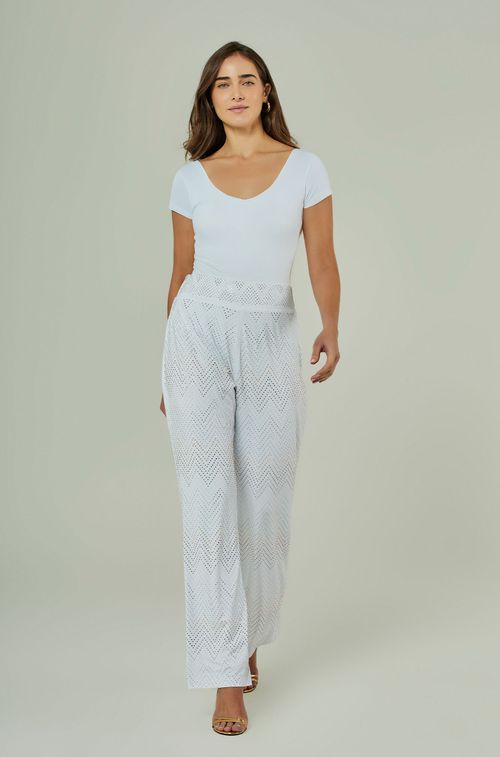 Calça White Swa Gold e White