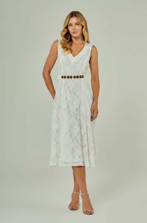 Vestido Renda Off