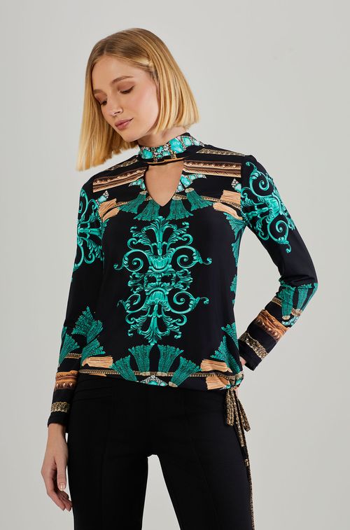 Blusa Oxford