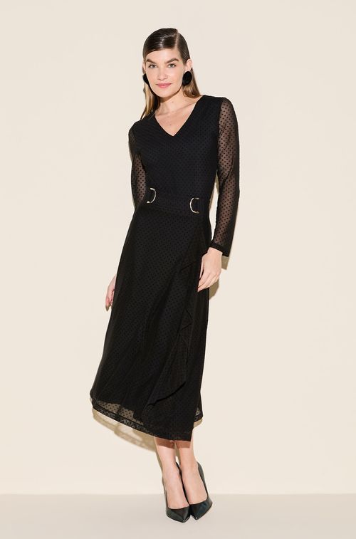 Saia Tule Black Pois