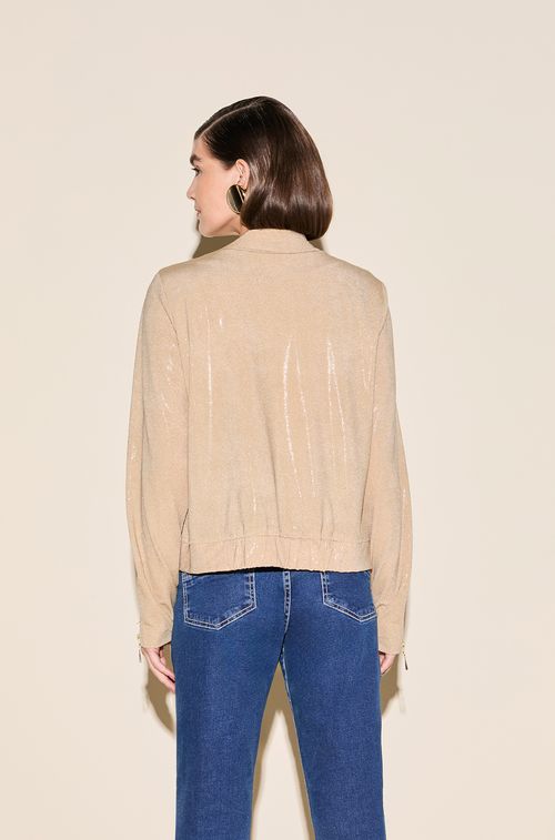 Jaqueta Mini Lezard Mel