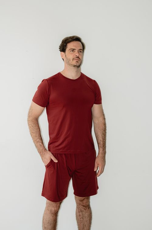 Pijama Bordeaux Sleep Wear Man