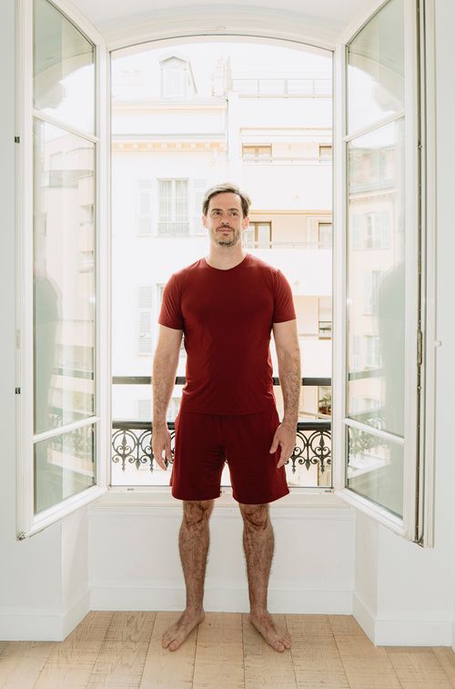 Pijama Bordeaux Sleep Wear Man