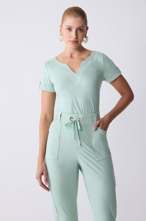 Blusa Chamois Pistache