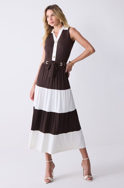 Vestido Brown com Off