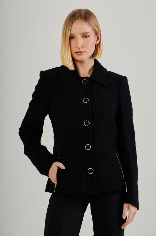 Casaco Black com Gold