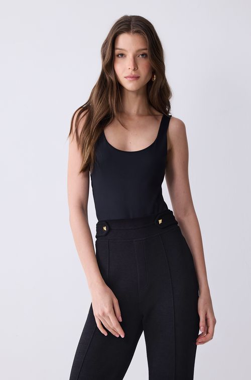 Top Black Duble