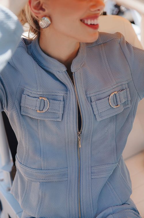 Jaqueta Firenze Light Blue