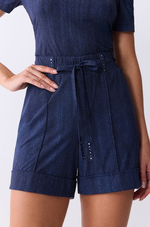 Shorts Dark Blue Jeans