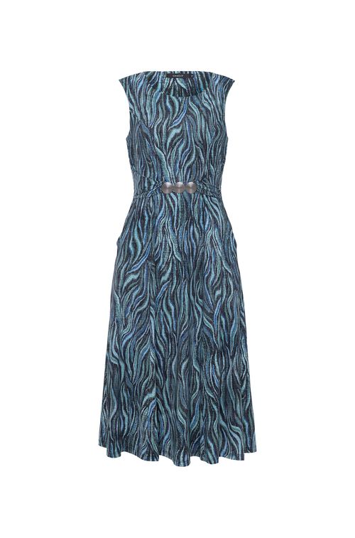 Vestido Mini Wave Blue