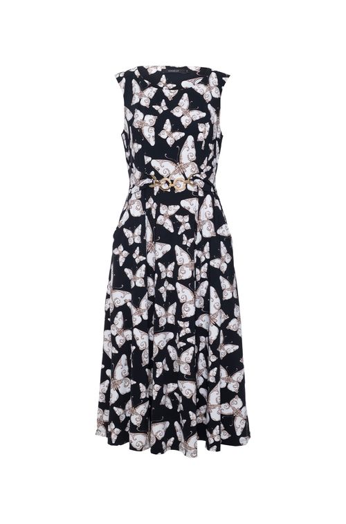 Vestido Black Butter White Gold