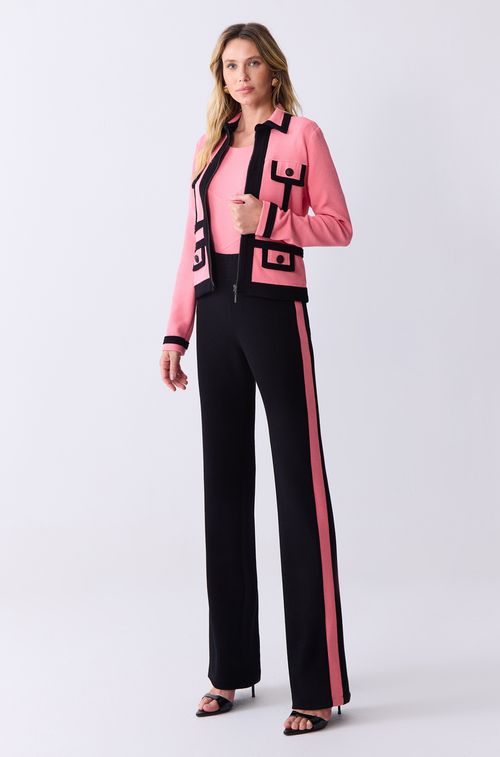 Calça Paris Black com Rosy