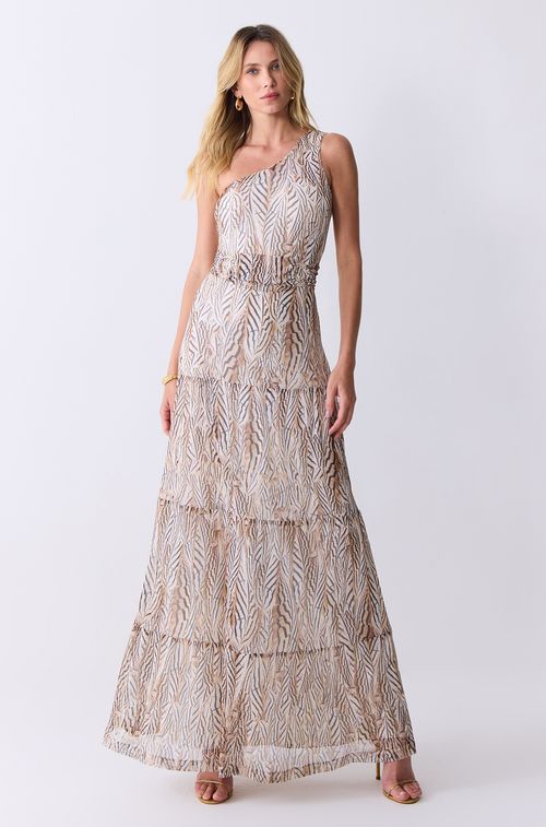 Vestido Heloisa com Aplique