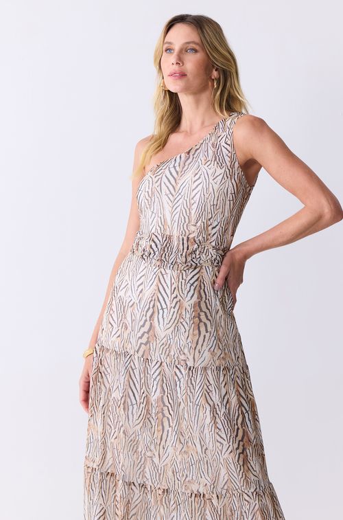 Vestido Heloisa com Aplique