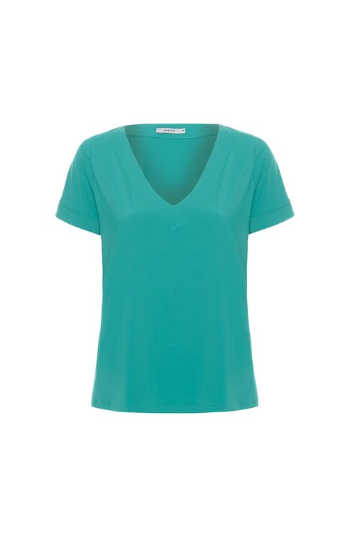Blusa Basic Green com Gold
