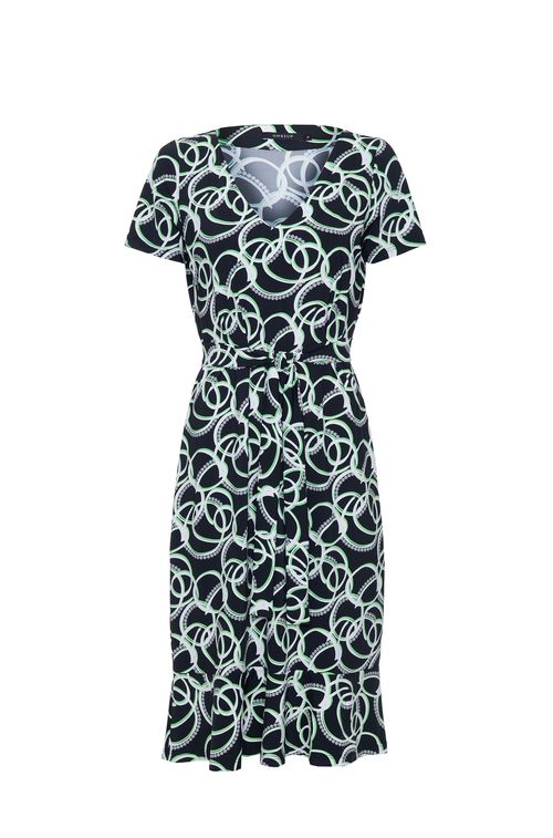 Vestido Black com Arcos Green