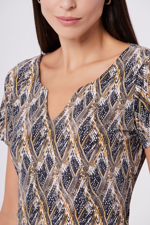 Blusa Derek Snaker Mel