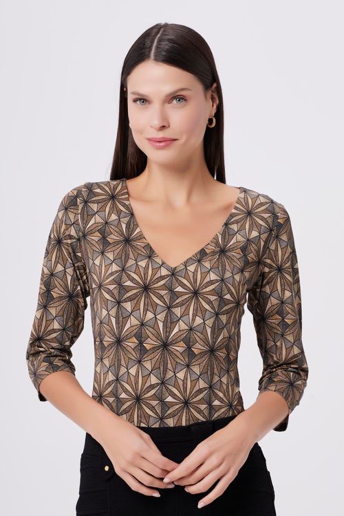 Blusa Vitral Brown