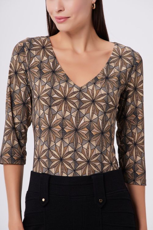 Blusa Vitral Brown